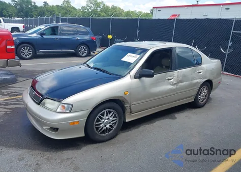 1999 Infiniti G20 Standard/Touring из США, поврежденный, VIN JNKCP11A5XT003361